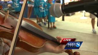 Iowa State Fair The Fiddling Contest [upl. by Ardnohsal534]