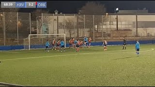 HRVACE vs ORKAN 32 11 kolo 1 liga kadeta NSŽSD 2324 [upl. by Ellehc]