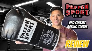 Paffen Sport Pro Classic Boxing Gloves REVIEW A GOOD FIGHT GLOVE THAT IS PERFECT FOR TRAINING [upl. by Afesoj]