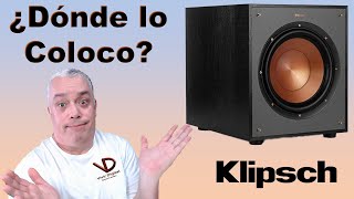 ¿Dónde suena mejor un Subwoofer Klipsch R100SW Review [upl. by Tham360]