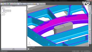 Tool Axis Smoothing  FeatureCAM 2013 [upl. by Lesirg]