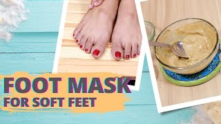 Foot Peel Mask  Easy DIY Foot Mask  TimesXP Beauty [upl. by Drofnelg]