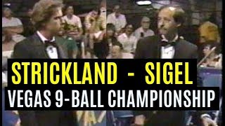 STRICKLAND age 27 vs SIGEL age 34 World title final [upl. by Nnanerak397]