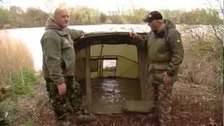 JRC Cocoon Bivvy  ‪Carp Fishing Angling Overnight Shelter Bivvy‬ Product Demo [upl. by Ecnarwal]