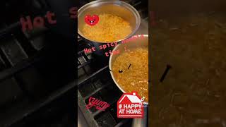 Making delicious spicy nongshim shin ramyun noodles noodles food fyp fypシ゚viral viralvideo [upl. by Salim800]