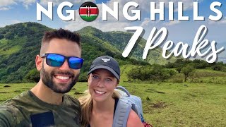 Hiking Ngong Hills 8000ft Above Sea Level [upl. by Eneg]