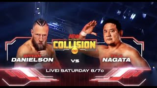 AEW News  Bryan Danielson vs Yuji Nagata Announced for AEW Collision 01272024 [upl. by Nollek]