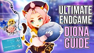 Optimize Your Shield and Healing Diona Build and Investment Guide  Genshin Impact [upl. by Trebleht]