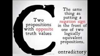 Contradictory Propositional Logic [upl. by Philbert341]