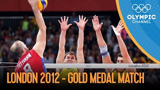 Volleyball  Russia vs Brazil  Mens Gold Final  London 2012 Olympic Games [upl. by Eldnik436]