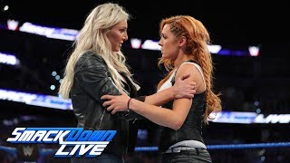 Charlotte Flair returns to stop Carmellas attack on Becky Lynch SmackDown LIVE July 31 2018 [upl. by Dearborn]