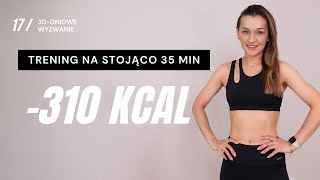 WYZWANIE JESIEŃ 🔥17 Trening NA STOJĄCO 310 KCAL [upl. by Lindi]