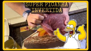 Super Picanha invertida com Provolone e com crosta de sal Grosso [upl. by Naot]