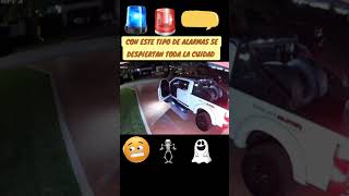 🚨💀 Viral Maleantes quería robar una camioneta Shelby Super F250 pero no contaban con su alarma [upl. by Niwde]