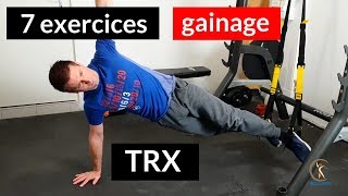 7 exercices gainage TRX [upl. by Geneva447]