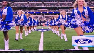 2023 Dallas Cowboys cheerleaders pregame dance vs Jacksonville jaguars 81223 screenview [upl. by Lightman]