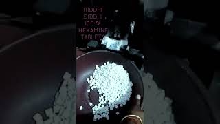 100 HEXAMINE TABLET MAKING MACHINE [upl. by Tijnar]