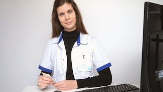 ASMR  inchecken voor een doktersafspraak zacht gesproken typen en muisklikken [upl. by Oneil534]