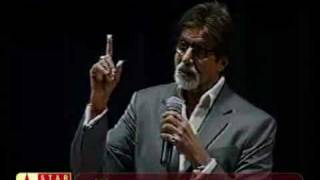 Amitabh Bachchan at symbiosis Institute of Media at Lavale [upl. by Yelsa]