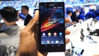 Sony Xperia Z at CES 2013 [upl. by Ajit399]