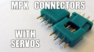 Using MPX connectors for servos [upl. by Hasina]