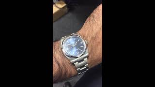 Rolex oyster perpetual 116000 blue explorer 3 month update [upl. by Nodaj178]