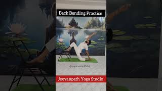 Back Bending Practice  Back bending yoga shorts youtubeshorts trending backbending ytshorts [upl. by Hooper]