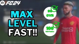 FASTEST WAY TO REACH MAX LEVEL ON FC 24 PRO CLUBS QUICKEST METHOD [upl. by Taber351]