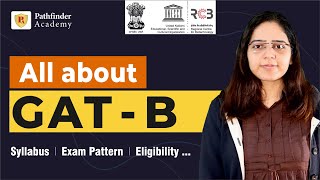 GAT  B  Graduate Aptitude Test – Biotechnology  Syllabus  Exam Pattern  Eligibility  Book [upl. by Llevra]