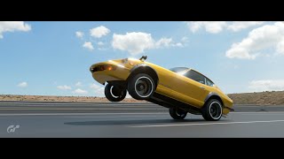 240z LS7 Engine Swap Wheelies GT7 [upl. by Earej454]