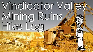 Vindicator Valley Mining Ruins Hike Log Victor Cripple Creek Colorado with Building Photos [upl. by Eskil]