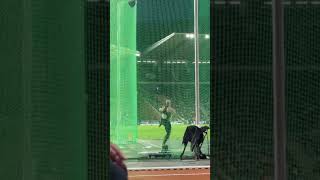 Matthew Denny 69 Meter Discus Throw At Diamond League Final [upl. by Post]