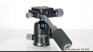 Koolehaoda Ball Head with Handle All Metal Panoramic Tripod Ball Head KQ28H [upl. by Annoet]