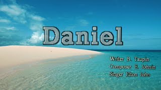 DANIEL  ELTON JOHN  KARAOKE  VIDEOKE [upl. by Hermie]