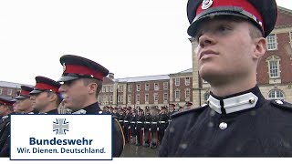 Offiziersanwärter der Bundeswehr auf der Royal Military Academy [upl. by Hegyera272]