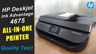 HP DeskJet Ink Advantage 4675 AllinOne Printer Review Designed for Office amp Business Purpose🖨 [upl. by Subak]