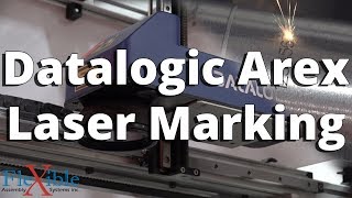 Datalogic Arex Fiber Laser Marker [upl. by Rehpotsyrk]