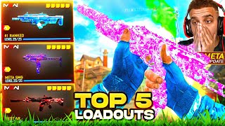 TOP 5 NEW META LOADOUTS in Rebirth Island Warzone Season 4 Best Class Setups [upl. by Becker]