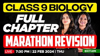 Class 9 Biology  Full Chapters  Marathon Revision  Xylem Class 9 [upl. by Drarrej]