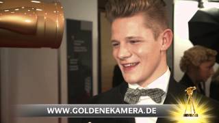 Max von der Groeben im Interview  GOLDENE KAMERA 2013 [upl. by Barby]