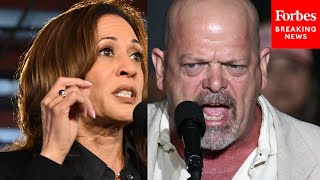 Youre There Already Rick Harrison Shares Blunt Message To VP Harris At Trump Las Vegas Rally [upl. by Aneej]