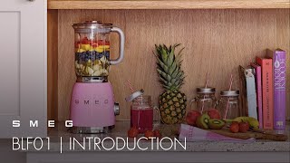 Introducing 50s Retro Style Jug Blender  Smeg BLF01 [upl. by Ayhtin]