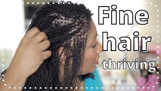 34month update  Sisterlocks  Locs too small [upl. by Uticas]