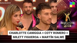 Charlotte Caniggia  Coty Romero  Milett Figueroa  Bailando2023  Programa completo 201023 [upl. by Rufina]