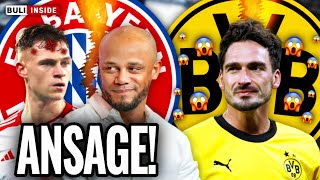 KOMPANYANSAGE an BAYERNSTARS HUMMELSABGANG wegen TERZIC [upl. by Anilad49]