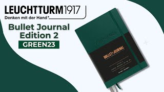 Leuchtturm1917 Bullet Journal Edition 2  Green 23 [upl. by Giddings260]