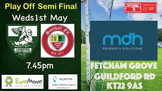 Leatherhead Fc v Southall Fc Play off Semi Final [upl. by Ahsenauq]