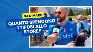 Quanto SPENDONO i TIFOSI del NAPOLI allo STORE a DIMARO FOLGARIDA❓ Ecco cosa hanno COMPRATO 💰 [upl. by Cosette]