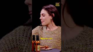 Mila Kunis DRINKS ranch dressing❓❗ hotones [upl. by Pyotr]