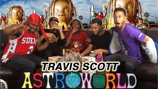 ITS LIT TRAVIS SCOTT  ASTROWORLD FULL ALBUM REACTIONREVIEW [upl. by Epp689]